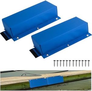 Dock Bumpers 2 Pack Total 32Inch,Boat Dock Bumper,Dock Bumper Guards Dock Bumper,Dock Bumpers Marine,Dock Post Bumpers Boat Bumpers for Docking Piling,Screws Included (Blue)