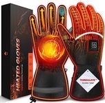 Heated Gloves for Men Women, Rechar