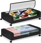 Underbed Storage Drawer With Wheels