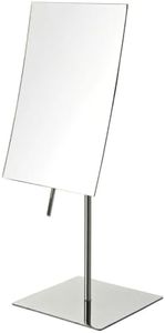 Jerdon JP358C 3X Table Top Mirror, Chrome