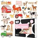 SPARK & WOW Wooden Magnets - Farm -