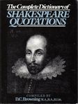 Complete Dictionary of Shakespeare Quotations