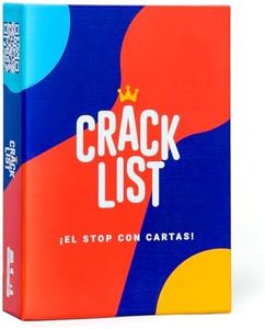 Crack List I Juego de Mesa Familiar I Juego de Cartas I De 2 a 10 Jugadores I para niños Mayores de 10 años y Adultos I Duración Media: 30 min I Juego con Amigos y Familia I Español