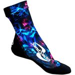 Sand Socks for Beach Soccer, Sand Volleyball and Snorkeling (Nebula, X-Large)