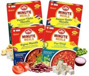 MTR Ready-To-Eat: Desi Special - Assorted Pack of 4 (Paneer Tikka Masala, Paneer Butter Masala, Rajma Masala, Pav Bhaji) - Authentic Indian Food with No Added Preservatives - Suitable for Vegetarians