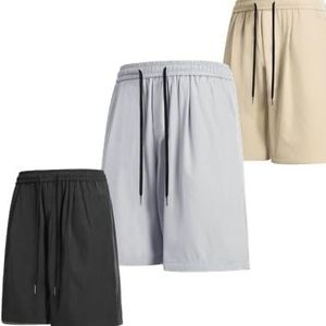 3 Pack Gym Shorts Men,Workout Shorts Men Elastic Waistband Quick Dry Athletic Running Short Pants Lightweight Breathable with Pockets,Gym,Sports,Exercise,Tennis,Casual Activewear,Yoga,Hiking,Beachwear
