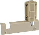 House Guard Sliding Glass Door Locks Upgraded Version Complete Footlock Kit Suitable for Sliding Doors and Windows 100,000 Times of Lock Body Opening and Closing Detection(Beige)