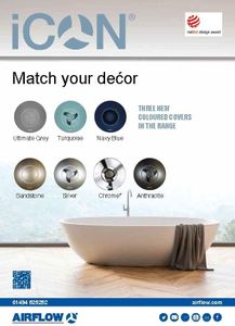 Airflow iCON 15 Bathroom Extractor Fan – Compact Quiet Ventilation