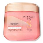 Sanctuary Spa Lily and Rose Salt Body Scrub, Exfoliating Pink Himalayan Salt with Vitamin E and Almond Oil, Vegan and Cruelty Free, 300g