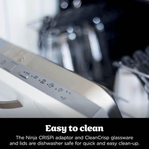 Ninja CRISPi 3.8L Air Fryer – Blue Compact Healthy Cooker
