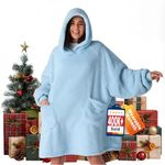 Bedsure Wearable Blanket Hoodie Wom