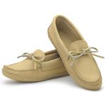 Laurentian Chief Moccasin Slippers for Men with Canada Quality Genuine Cowhide Leather, Single Lacing, Durable Comfortable Stylish Shoes for House Indoor