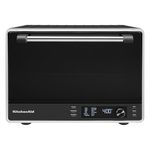 KitchenAid Digital Air Fryer Dual Convection Countertop Oven with Temperature Probe, Black Matte, KCO224BM