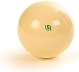 Aramith Magnetic Pool Cue Ball Phenolic Billiard Ball for Coin Operated Billiards Tables (Tournament Green Logo)