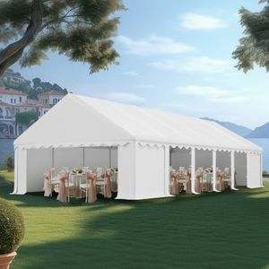 PHI VILLA Party Tent 20x40ft, Large Commercial Heavy Duty Event Canopy