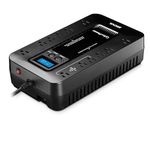 CyberPower EC850LCD Ecologic Battery Backup & Surge Protector UPS System, 850VA/510W, 12 Outlets, ECO Mode, Compact, Uninterruptible Power Supply