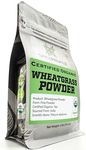 Spice Profile | USDA Certified Organic Wheatgrass Powder (Fine Powder) | Resealable 4oz Pouch | Non-GMO | 100% Whole Leaf Powder | Pure and Natural Organic Supergreens | Supports Immunity & Digestion