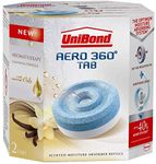 Unibond 2 X 360 Degree Moisture Absorber Vanilla Refill Tab, Aromatherapy, Ultra-Absorbent and Odour-Neutralising for AERO 360 Degree Dehumidifier, Condensation Absorbers, Twin Pack (2 x 450 g)