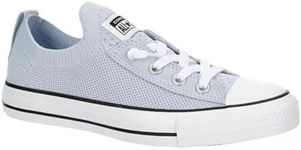 Converse Unisex Chuck Taylor All Star Shoreline Knit Sneaker - Lace up Closure Style - Light Blue White 9