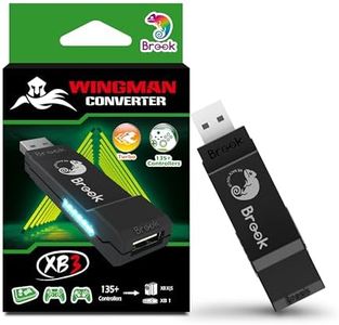 Brook Wingman XB 3 Converter - Unleash The Power of Cross-Platform Gaming, Wireless Controller Adapter for New XB Series X/S, XB One Consoles and PC(X-Input), Supports Remap and Adjustable Turbo