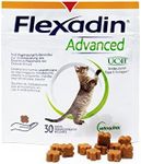 FLEXADIN Advanced® Cat | Innovative Approach to Joint Health | Non-Denatured Collagen Type II (UC-II®) - 30 Joint Spills