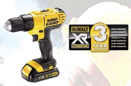 DEWALT 18V Combi Drill Kit – Cordless Power Tool with Battery