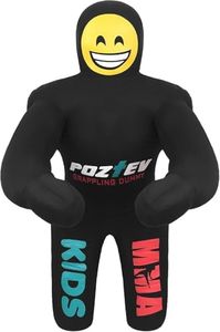 POZTEV Kids Grappling Dummy – 3ft Unfilled Wrestling Dummy, MMA & Jiu Jitsu Dummy Training for Youth
