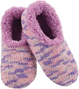 Slumbies Space Dye Chenille - Womens Slippers - Lavender - Large