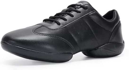 OLORA Cheer Shoes Girls Black Cheerleading Shoes Lightweight Comfortable Dance Athletic Training Tennis Competition Cheerleader Sneakers US Size 9.5 Adult