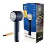 Russell Hobbs Lint Remover [Lightweight & Compact] Revive (Portable, Rechargeable Lint Shaver for Clothes & Textiles, USB-C Charging Cable, 90 Minutes Runtime, Magnetic Compartment, Cleaning Brush