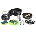Grippi Camping Cookware Set of 16 -