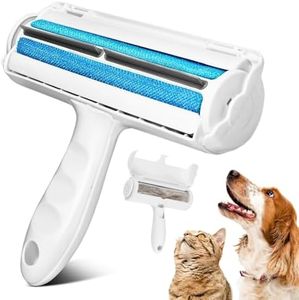 Spazzola Togli Peli Animali Rullo Riutilizzabile per Cani e Gatti, Raccogli Peli Animali Domestici Pelucchi con Autopulitura per Vestiti, Tappeti e Divani, Tappeti, Divano, Letto, Mobili, Lint Rullo