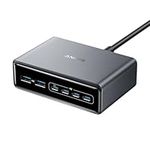 Anker Prime Charger, 200W 6-Port GaN Charging Station, Fast Charging USB C Charger, Compatible with iPhone 16/16 Pro/15/15 Pro, MacBook Pro/Air, iPad Pro, Dell XPS, Galaxy S23/S22, Note20, and More