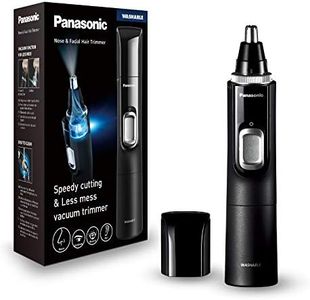 Panasonic ER-GN300-K503 Nose Hair Trimmer for Men, Premium Electric Shaver, Nose, Ear and Eyebrow Trimmer, Waterproof, Battery Operated, Black