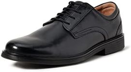 Clarks Men's Un Aldric Lace Derbys, Black Black Leather, 8.5 UK