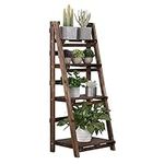Yaheetech Foldable Ladder Shelves, 