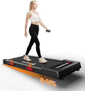 Stepwaver Walking Pad with Incline, Under Desk Treadmill for Home/Office Portable Treadmill 300lbs for Jogging/Running, 2.5HP Manual Inclined Treadmills with Remote Control for Small Spaces Black