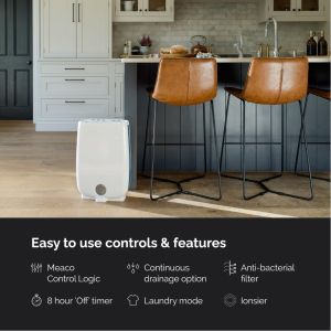 Meaco DD8L Portable Dehumidifier – Compact Moisture Removal