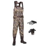 HISEA Hunting Waders, Neoprene Chest Waders for Men with 800G Insulated Boots Waterproof Neoprene Bootfoot Waders