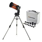 Celestron NexStar 8SE Maksutov-Cassegrain Computerized Telescope and Celestron 94303 Telescope Eyepiece/Filter Accessory Kit - 1.25 inch (1-1/4 in.) Bundle