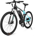 ANCHEER Electric Bike for Adults, 27.5'' Adults Electric Bicycle/Electric Mountain Bike, UP to 60 Miles Ebike with 48V 10.4Ah Battery, Fast Charge, LCD Display and 21 Speed