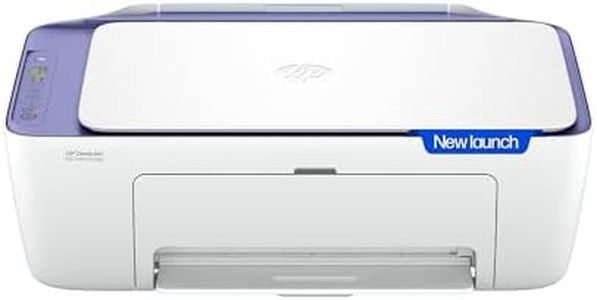 HP AI Capable Deskjet 2931 Printer | Dual Band WiFi (up to 10X Faster) All in One Colour Printer, Print/Scan/Copy, Print Speed up to 20 PPM