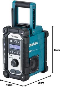 Makita DAB Job Site Radio – Portable Cordless Site Speaker