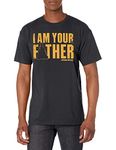 Star Wars Men's Father's Day Vader is Your Father T-Shirt - Black - Medium