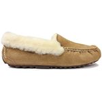 Lamo Women's Aussie Moc Moccasin, Chestnut, 5 M US