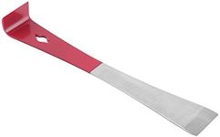 Beehive Scraper, Stainless Steel Beehive Scraper Beekeeping Tool Honeycomb Lifter Beekeepers Pry Equipment Red Handle