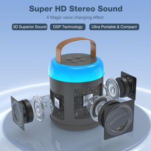 Kids Karaoke Machine with 2 Microphones – Portable Singing System