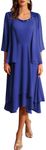 Women Dresses with Jacket Wedding Guest Dress Sequin Formal Dresses Royal Blue 16