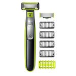 PHILIPS Norelco OneBlade Face + Body hybrid electric trimmer and shaver, QP2630/70