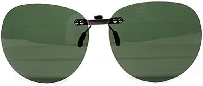LOHO Polarizado Clip Unisex en Gafas de Sol para Anteojos Recetados-UV400 para Carreras, Conducción, Golf, y Mucho Más Deportes Exteriores